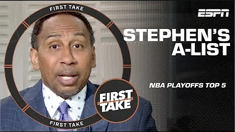 Stephen’s A-List: Top 5 NBA Playoff performances EVER! 🤯 | First Take - DayDayNews