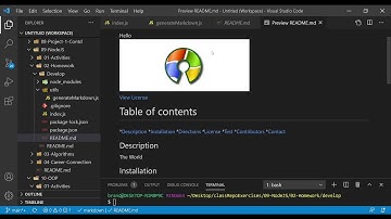 09 node.js| Readme Generator| Homework