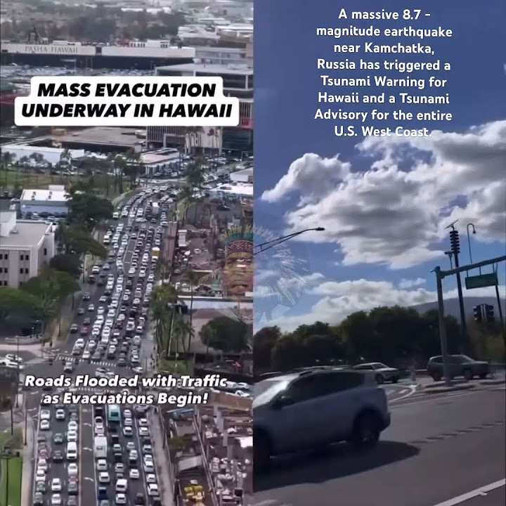 Hawaii tsunami warning test