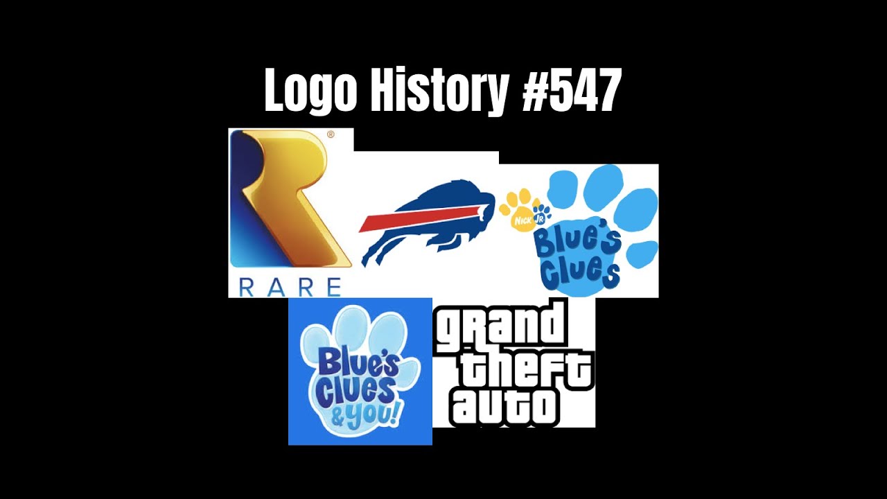 Logo History #547: Rare/Buffalo Bills/Blue’s Clues/Blue’s Clues & You!/Grand Theft Auto