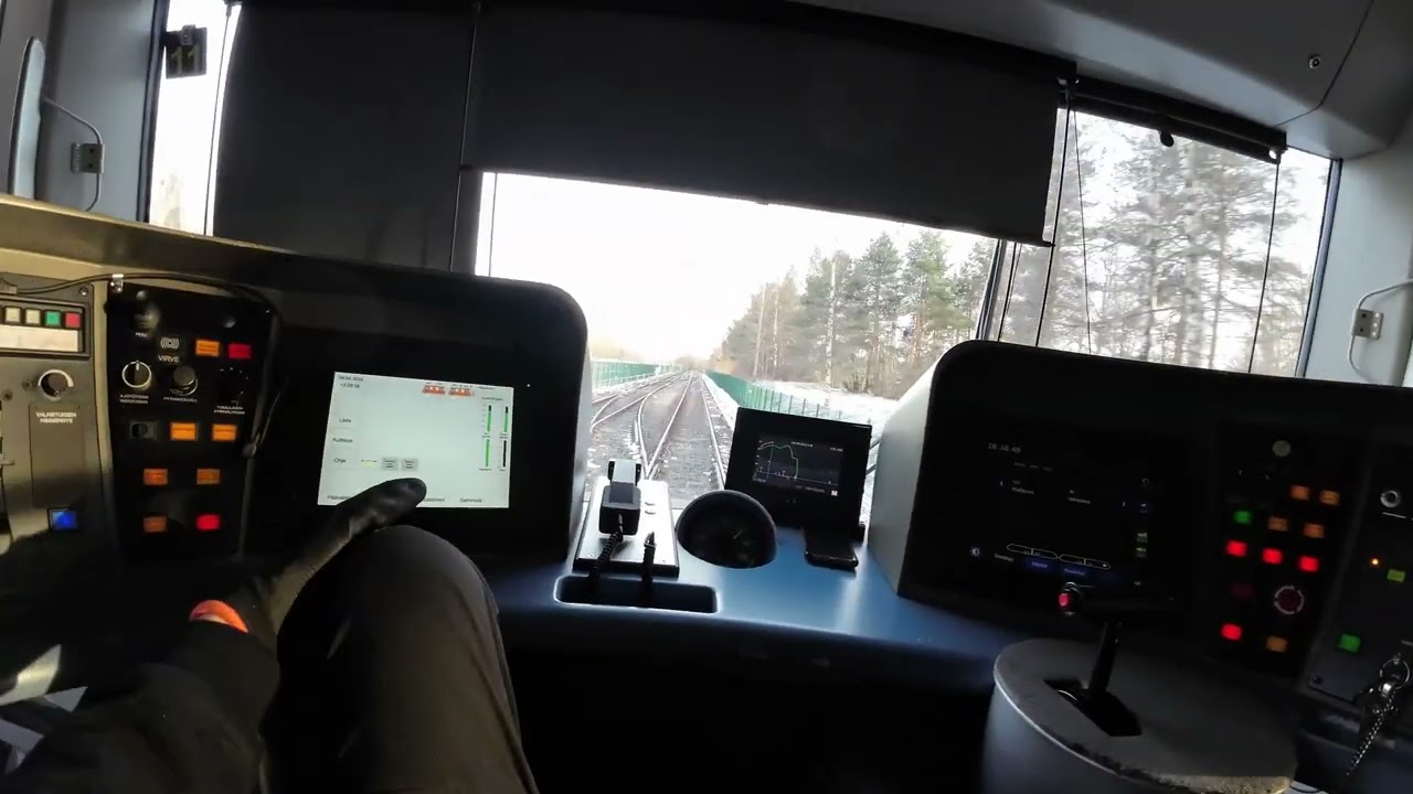 Helsinki Metro/Länsimetro (Westmetro). M2: Mellunmäki-Tapiola. M200 POV. 2024.