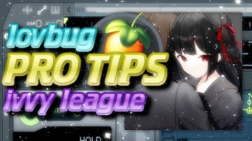 beautiful lovbug / ivvy league beat in 5 minutes!! *tutorial*