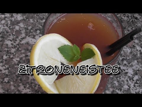 Zuckerfreier Eistee - Rezept. 