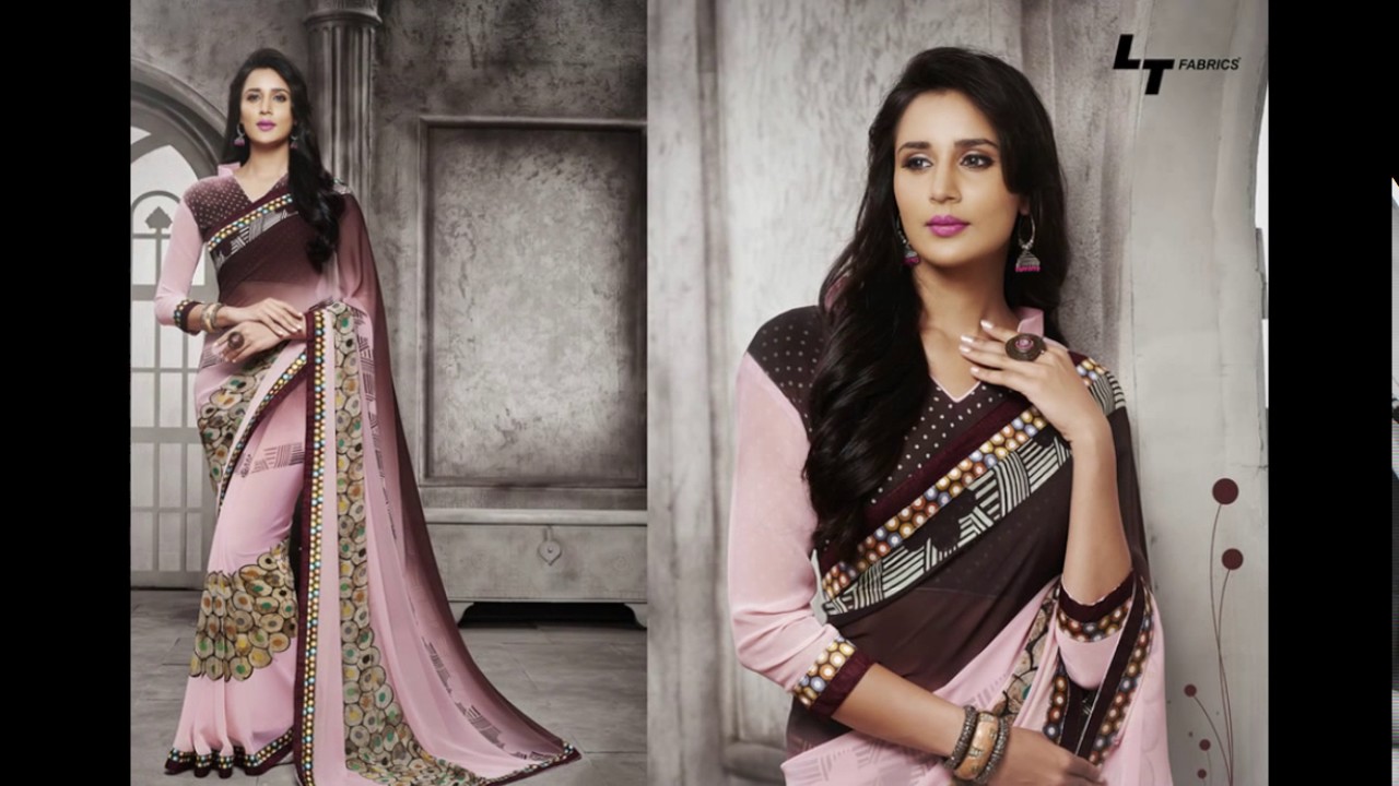 latest Indian Collection 2017 || Fancy wear sarees || kavya