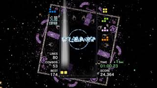 Combo Mode Gameplay SS Score || Tetris Effect Connected