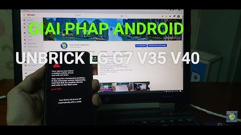 fix LG G7 V30 V35 V40 V50 V50s V60 Your device has failed a routine safety check and will not boot