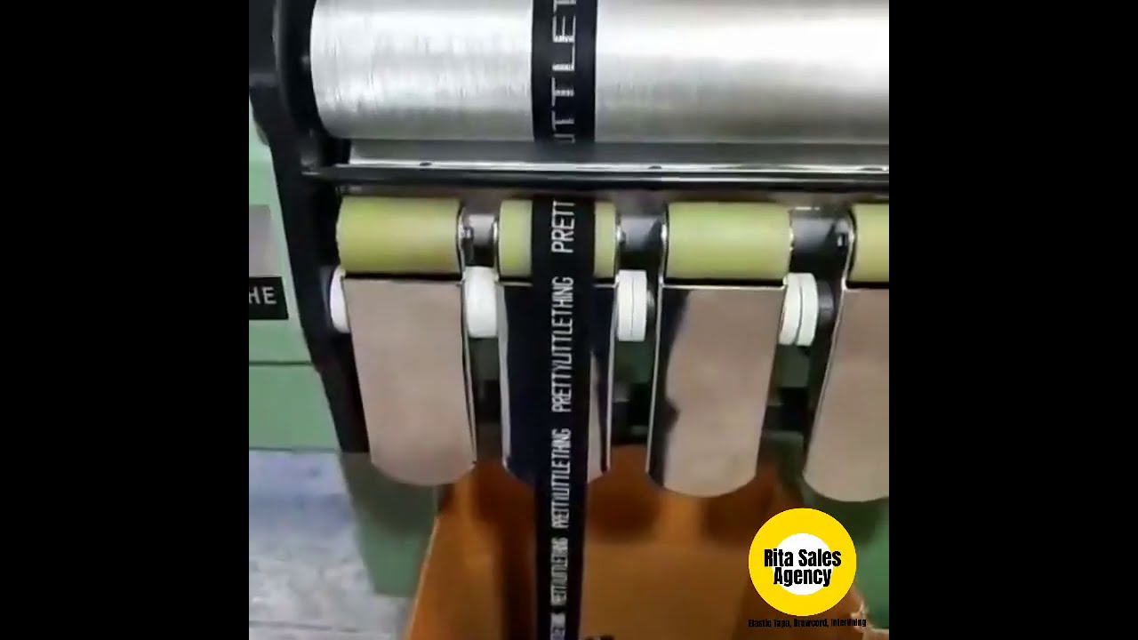 Brand name elastic tape