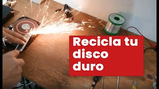Recicla tu Disco Duro (Experimento Fácil)