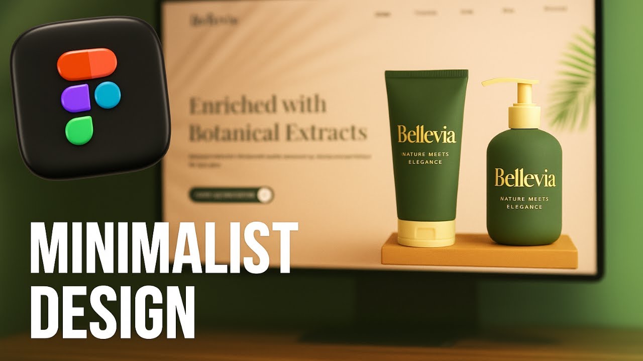 Figma Tutorial: Minimalist Website Design In Figma for Beginners ...