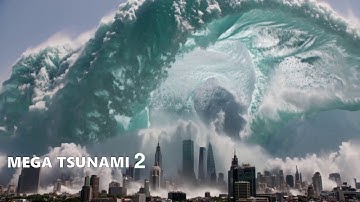 Mega Tsunami Unleashes Unstoppable Destruction  –The Beginning | sci-Fi Short Film 津波 #tsunami 4K