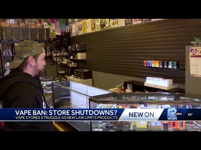 why do vape shops fail Wisconsin vape shops face closures due to new state law