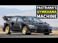 Travis Pastrana’s NEW Subaru STI Gymkhana Car: First Ever Tire Test (In All Raw Carbon!)