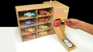 How to Make Amazing Car Vending Machine from Cardboard - Toy cars