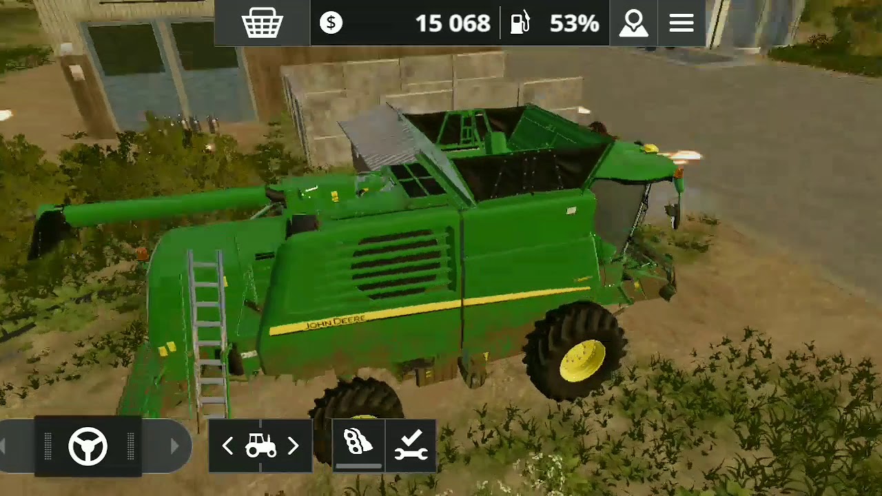Farming simulator 2020 сеем трактором JBS 230HD и сеялкой Horns9Pronto ...