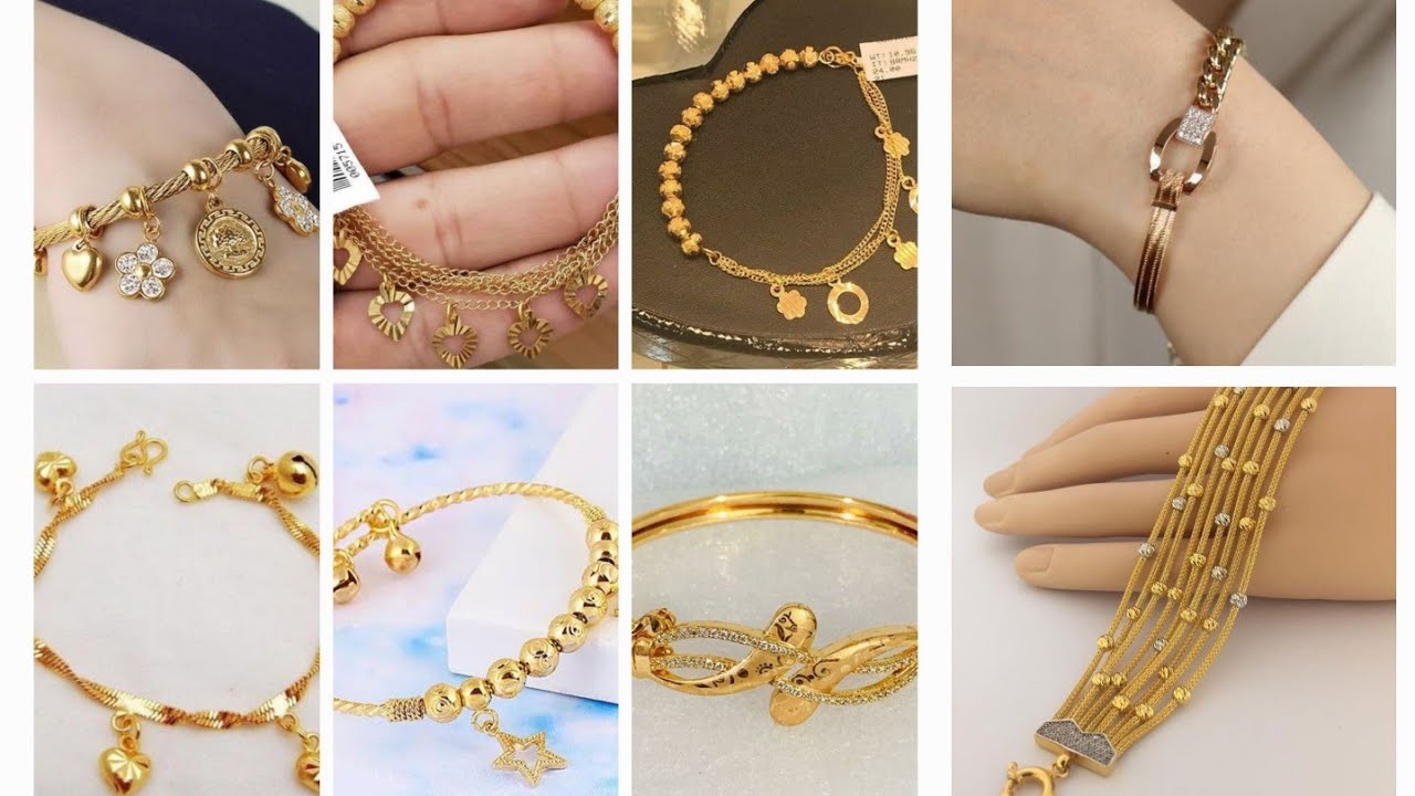 Gold bracelet for women | Latest gold bracelet | - YouTube