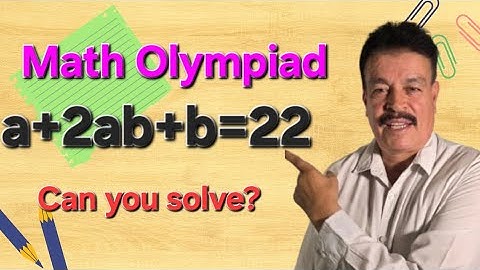 How to Solve a Germany Math Olympiad Problem Like a Pro | Mathematical Olympiad