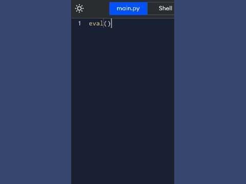 Python's Eval Function Explained In ONLY 20 Seconds #python # ...