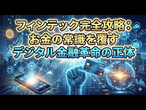 【フィンテック完全攻略：お金の常識を覆すデジタル金融革命】#フィンテック