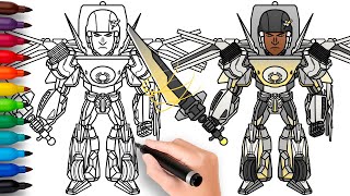 HOW TO DRAW UPGRADED NEUROLINK TOILET | Skibidi Toilet Wars - Easy Step by Step Drawing
