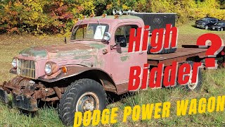Auction Dodge Power Wagon First Look