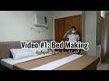 BED MAKING PROCEDURE IN HOUSEKEEPING