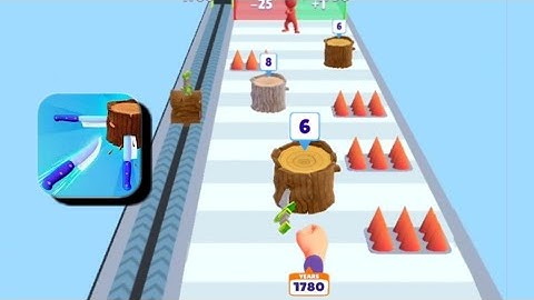 Knife Run 🔪 - All Levels Gameplay (iOS & Android) Part 4