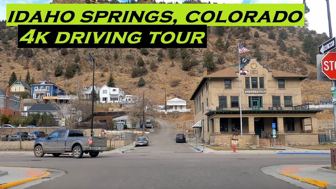 Idaho Springs, Colorado | 4k Driving Tour | Dashcam