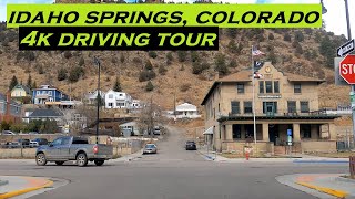 Idaho Springs, Colorado | 4k Driving Tour | Dashcam