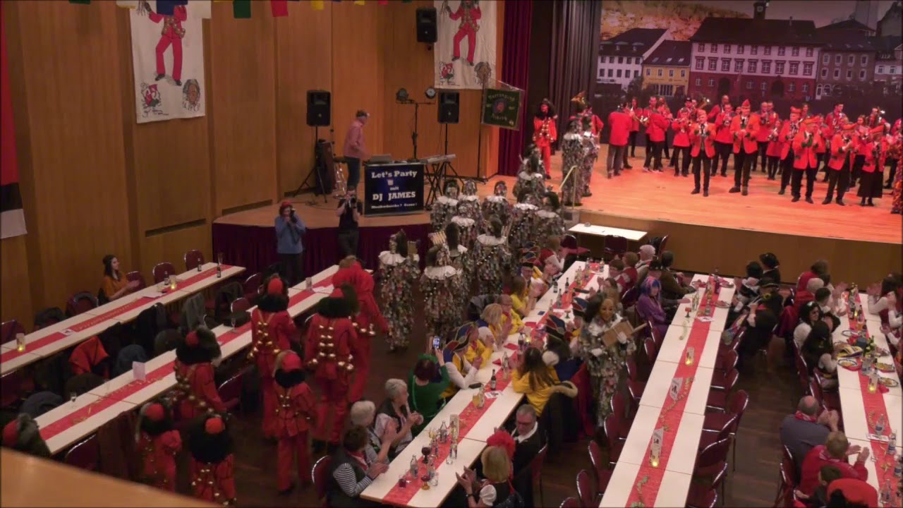 Beginn des Zunftballs 2021 Bleibet Gesund