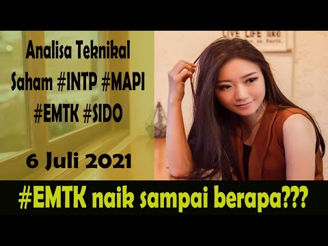 Analisa Teknikal Saham #EMTK #MAPI #SIDO #INTP