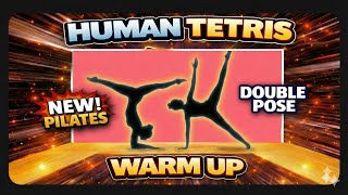 Human Tetris Х 2 Player Co-Op Immersive Interactive Warm Up Can You Fit The Shape? 99% Fail