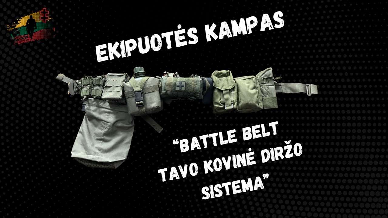 Battle Belt – Tavo Kovinė Diržo Sistema