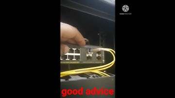 how to connect fibre optic cable and other cabinet