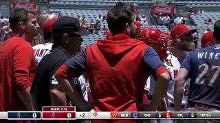 Mariners Vs Angels Real Bench Clearing Brawl! (6/26/22)