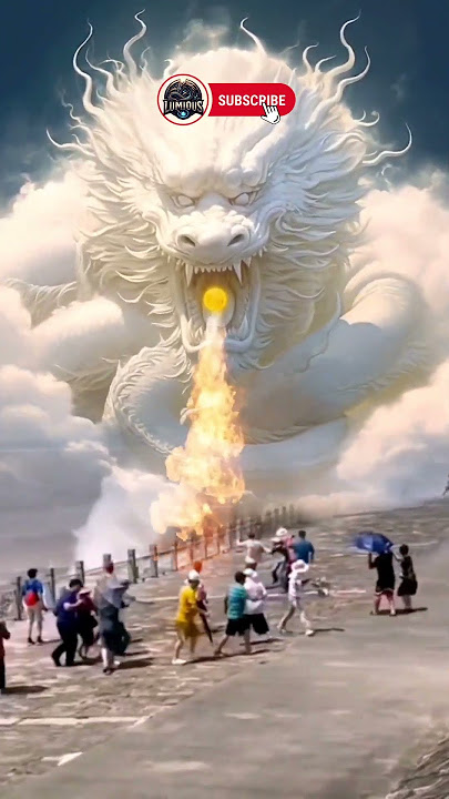 The dragon was angry and released a fire ball #mythicalcreatures #yearsofyou #dragon