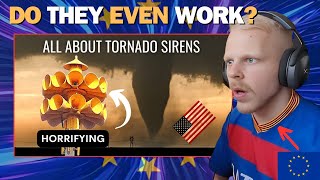 Latvian Reacts To Tornado Sirens are Scary...
