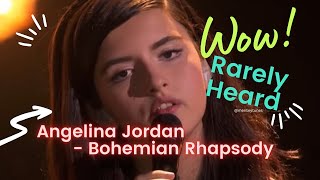 Angelina Jordan - bohemian rhapsody (Lyric Video) #angelinajordan - English Songs With Lyrics