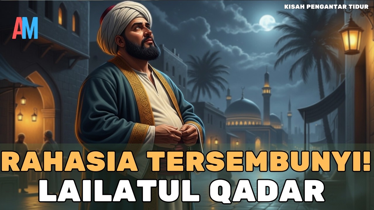 Abu Nawas Mencari Lailatul Qadar dan Menemukan Diri Sendiri | Kisah Pengantar Tidur