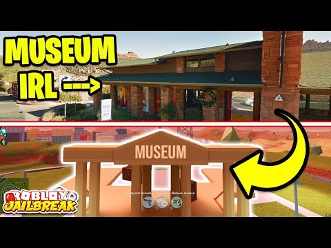 Jailbreak Museum In Real Life Roblox Jailbreak Irl Youtube - roblox jailbreak asmr 76 of people fall asleep watching this k670 mic giveaway youtube