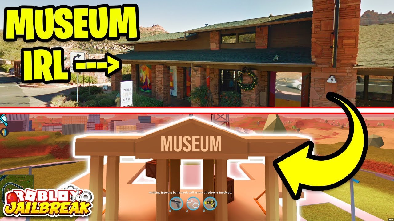 Jailbreak Museum In Real Life Roblox Jailbreak Irl Youtube - roblox jailbreak in real life