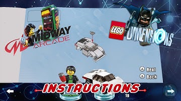 LEGO Dimensions: G-6155 Spy Hunter Building Instructions (Gamer Kid