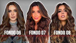 Fondo De Aclaración Correcto Para Las Morenas Iluminadas