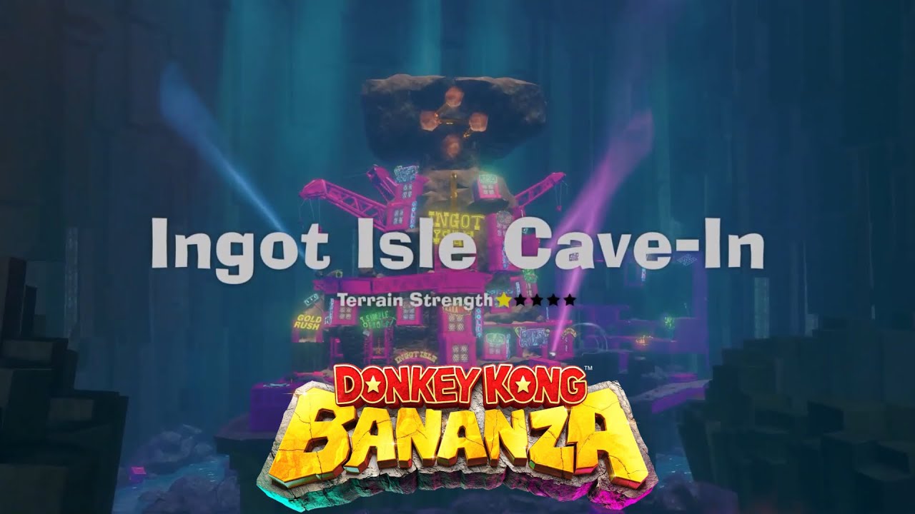 Donkey Kong Bananza - Ingot Isle Cave-In