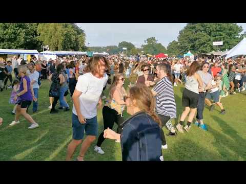 Mass ceilidh at the Lambeth Country Show