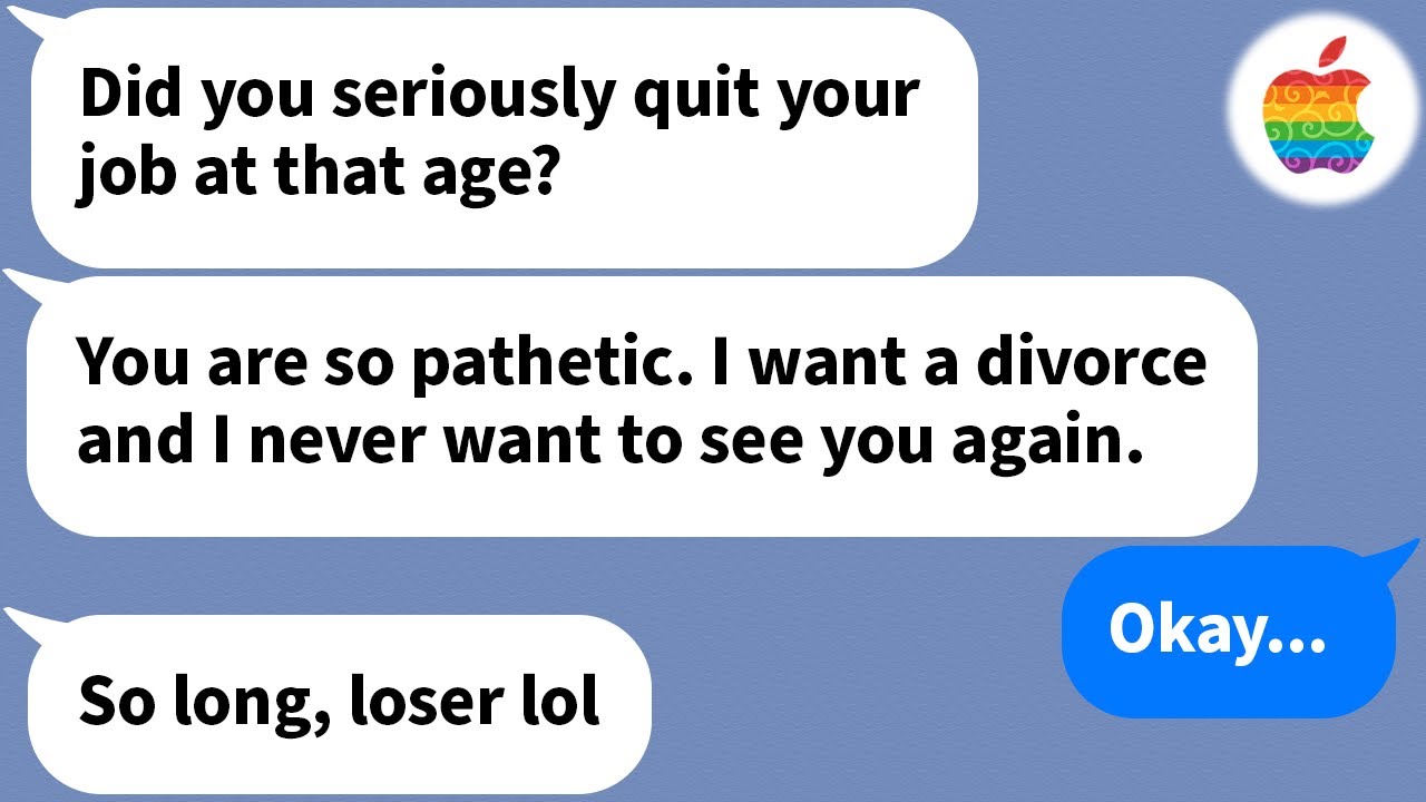 【Apple】 Вот что случилось с моей женой и дочерью, которые бросили меня, как только я уволился с р...