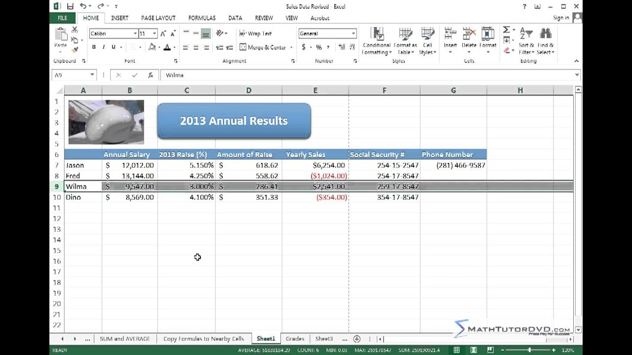 Mastering Excel 2013 Lesson 34 Inserting, Moving, And Copying Cells 28 math help near me