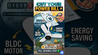 Cut Your Power Bill ⚡ Atomberg Renesa Enzel Fan Full Review #EnergySaving #SmartHome