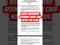JKSSB LABORATORY ATTENDANT ADMIT CARD NOTICE OUT 2026
