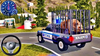 Zoo Animals Cargo Truck Simulator - Angry Animals Police Transport - Android GamePlay screenshot 5