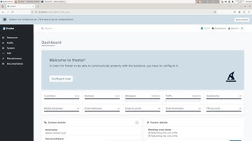 Install Froxlor Control Panel